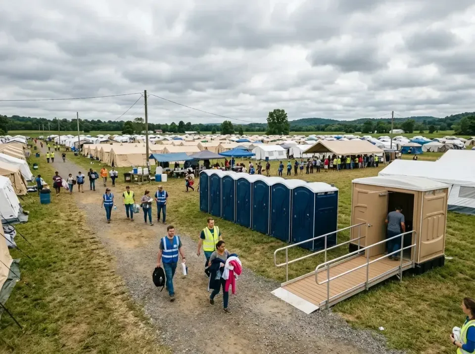 disaster-relief-camp-restrooms-010 — frequently asked questions, Dumpster & Portable Bathrooms Rental in Shackle Island, TN
